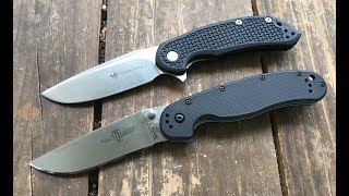 The Steel Will Cutjack vs. Ontario RAT 1: What's the best budget knife?