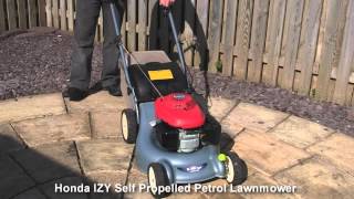 Honda IZY Petrol Lawnmower Test Review