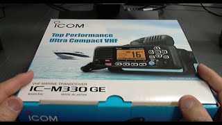 Icom IC-M330GE - Unboxing und Review Teil 1