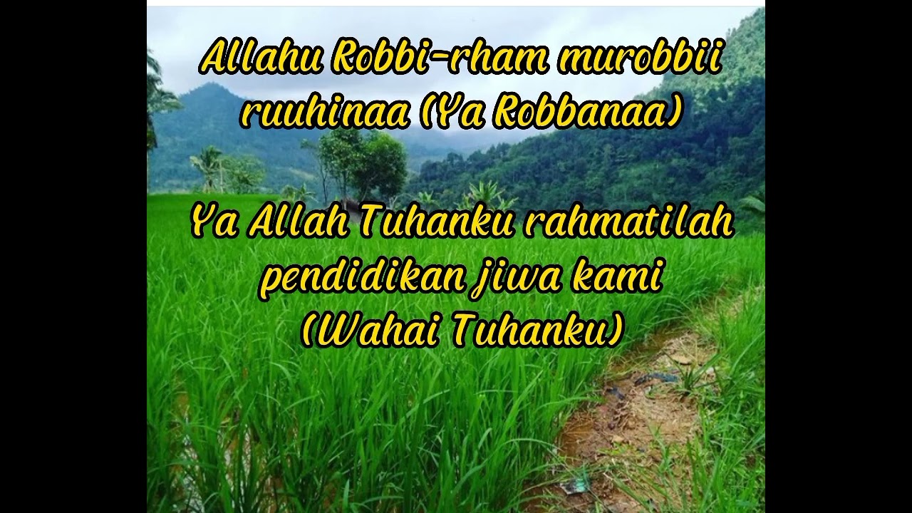 Sholawat Syaikhona | Lirik Dan Terjemahan - YouTube