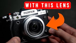 Make Fujifilm look like FULL FRAME use Voigtländer Ultron 27mm f2