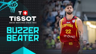 Santi Yusta | 🚨 TISSOT Buzzer Beater | Slovakia v Spain | FIBA EuroBasket 2025 Qualifiers