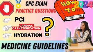 MEDICINE GUIDELINES CPT