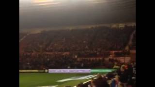 Sheffield Wednesday Fans Singing 'Hi Ho Sheffield Wednesday Song' Away At Middlesborough