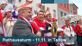 Rathaussturm - 11.11. in Teltow