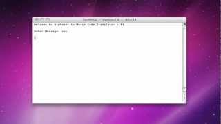 Morse Code SOS Python