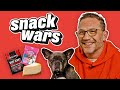 Tom Hardy & Kelly Marcel Rate American & British Food | Snack Wars