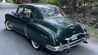 1949 Chevrolet Deluxe Sedan en perfecto estado de conservación