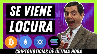 🚨 Noticias Criptomonedas HOY 🔥 👉 Cardano va a hacerte rico | Bitcoin | Ethereum | Solana | Binamon