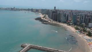 BEIRA MAR (FORTALEZA) VISTO DE CIMA.