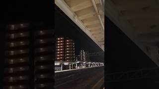 しなの　長野行き　新守山駅高速通過