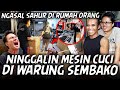 SUBUH2 BAIM PAKE MASKER DIKIRA RAMPOK..  IBU WARUNG KETAKUTAN SAMPE BANGUNIN KELUARGA BESAR..