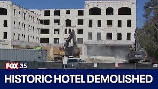 Historic Putnam Hotel in DeLand demolished