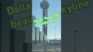 Our beautiful skyline #shorts #dallas