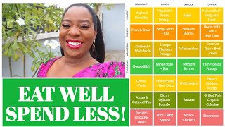 NIGERIAN FOOD TIME TABLE FOR FAMILY OF 5 + MEAL PLANNING TIPS