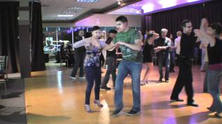 Richard Ortiz (Orlando) \u0026 Natasha Mao (Chicago) dancing salsa @ D'Amico Social