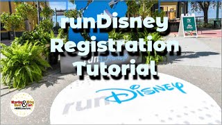 RunDisney Race Registration How-To Tutorial | Walt Disney World