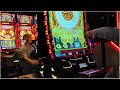 老虎机《RM1000系列》真的！中满了财神图案（GIGANTIC WIN！），赔率就。。。，赌场，slot game