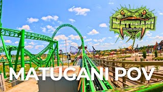 Matugani Front Row 4k POV | Lost Island Theme Park