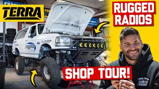 PISMO TAKEOVER - Rugged Radios Shop Tour! | TERRA TAKEOVER