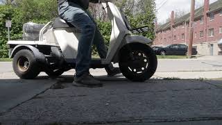 Honda Gyro UP test ride