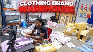 I Copped A $100,000 Warehouse For My Clothing Brand!