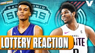 NBA Draft Lottery Reaction: Victor Wembanyama to the Spurs, Scoot Henderson to Portland? | Nerd Sesh