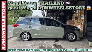 AJM WHEELSSTORE MODIFIKASI MOBIL THAILAND !!! HONDA MOBILIO THAILOOK 🇹🇭