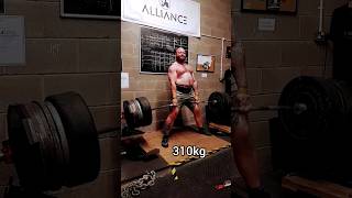 310kg/683lbs block pull #powerlifting #gym #deadlift