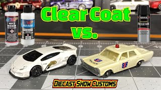 Createx 4053 High Gloss UVLS Clear Coat vs Minwax