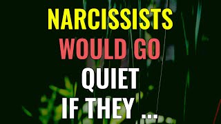 Narcissists Would Go Quiet If They ... [Silent Treatment at its worse]