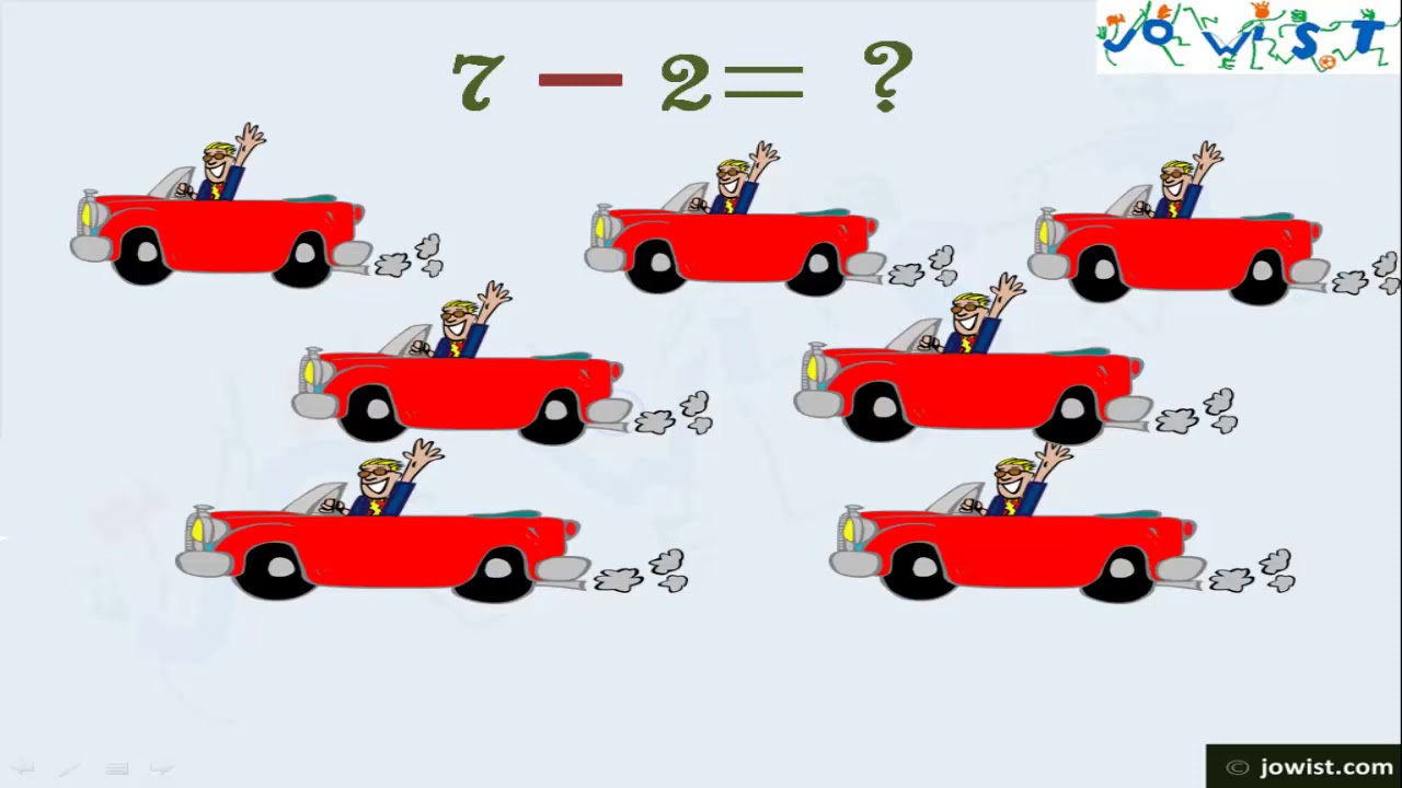 Class 2 Subtraction Youtube