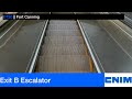 Fort Canning MRT Station || CNIM Escalator (Exit B)