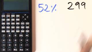 Cómo calcular el 52 por ciento de un número o cantidad