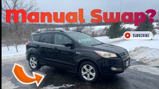 Can You Manual SWAP A Ford ESCAPE?