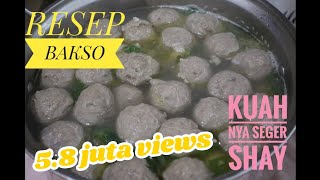 RESEP KUAH BAKSO YANG BENING DAN SANGAT LEZAT SEKALI // kuah bakso seger dan enak banget