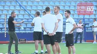 Trening fudbalera Partizana pred revanš meč sa FK Budućnost