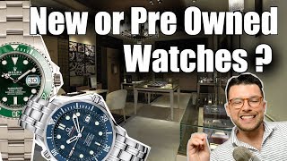 ⌚  New Watches or Pre Owned - by Brand ?!?