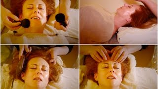 A Real ASMR Massage Treatment In London UK ✨ Face Massage, Tapping, Hair Brushing