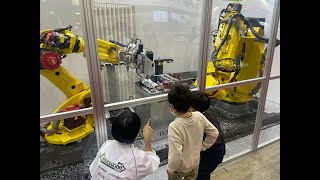 ロボットマシニングシステム@国際ロボット展