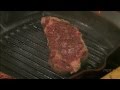 Jacques Pépin: How to Mark a Grilled Steak