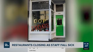 Several Calgary restaurants close voluntarily as staff fall ill to COVID-19