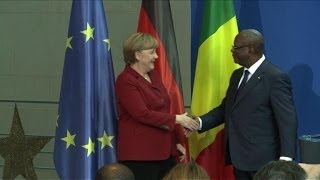 Germany, Mali leaders discuss C.African Rep. situation