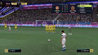 Fifa 22 trivela freekick goal (32yds)