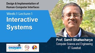 Lec 1: Interactive Systems