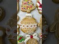 christmas ornament royal icing cookie tutorial for beginners