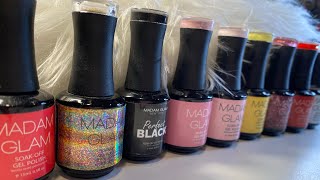 MADAM GLAM GEL POLISH REVIEW | First Impressions| Pros and Cons