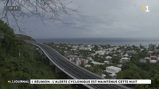 La Réunion : l'alerte cyclonique est maintenue cette nuit