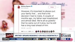 Britney Spears cancels Las Vegas residency, future uncertain