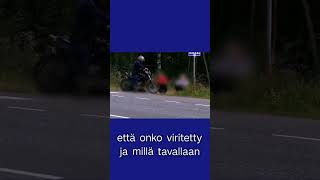 Poliisille ei valehdella #poliisi #suomi #huumori #mopo #derbi